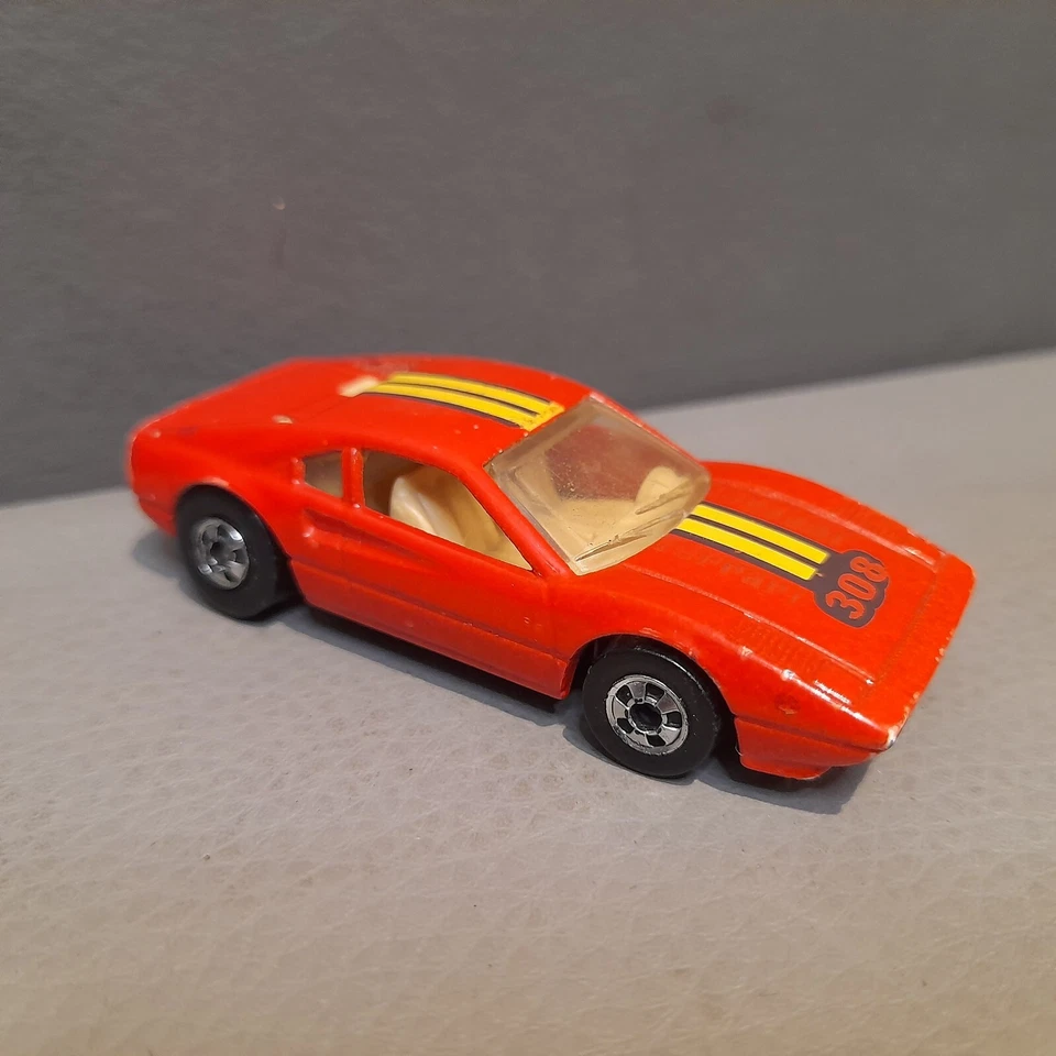 Raro Hot Wheels Ferrari 308 Turbo Diecast Rojo Car Mattel 1977 Racebait años 70 años 80  Foto 1 de 4