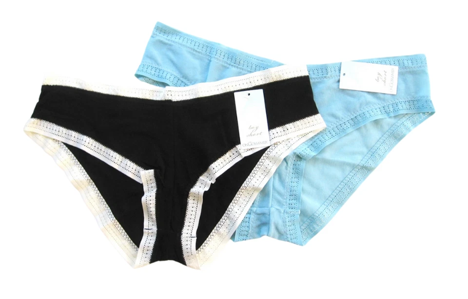 A0144 OnGossamer NUEVO Para Mujer Malla Esenciales Encaje Cintura Aberturas Hipsters Foto 1 de 2