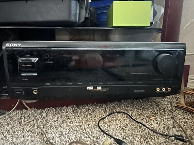 SONY Control Center Stereo Receiver STR-DE805G Home Theater A/V AM/FM Black - Image 1 of 3