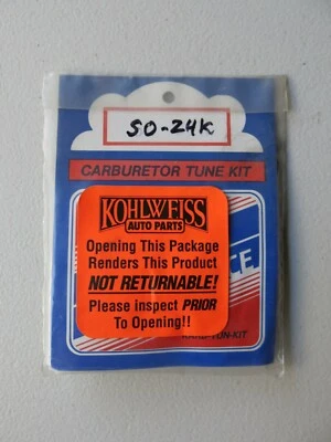 Royze SO-24K Carburetor Tune Kit Fits Alfa Romeo Giulia & Lancia Flavia - Image 1 of 3