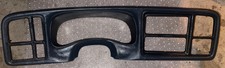 1995-1999 Chevy Silverado Gmc Speedo Dash Cluster Surround Trim Bezel Black