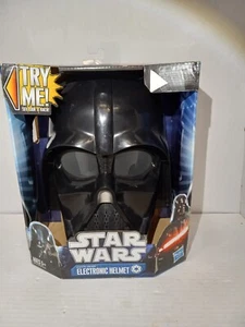 NEW IN BOX Star Wars Darth Vader Electronic Helmet by Hasbro Battery Operated - Picture 1 of 7