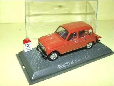 RENAULT 4 SUPER 1963 Marron UNIVERSAL HOBBIES 1:43  M6 Interaction - Photo 1/2