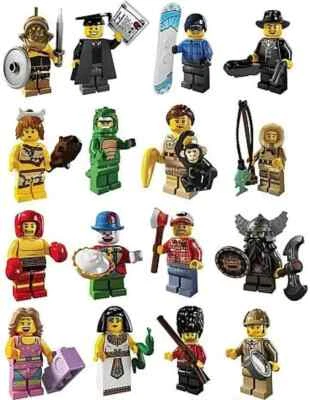 Complete Set of (16) Lego Series 5 Minifigures 8805 New Factory Sealed 2011 - Image 1 of 4