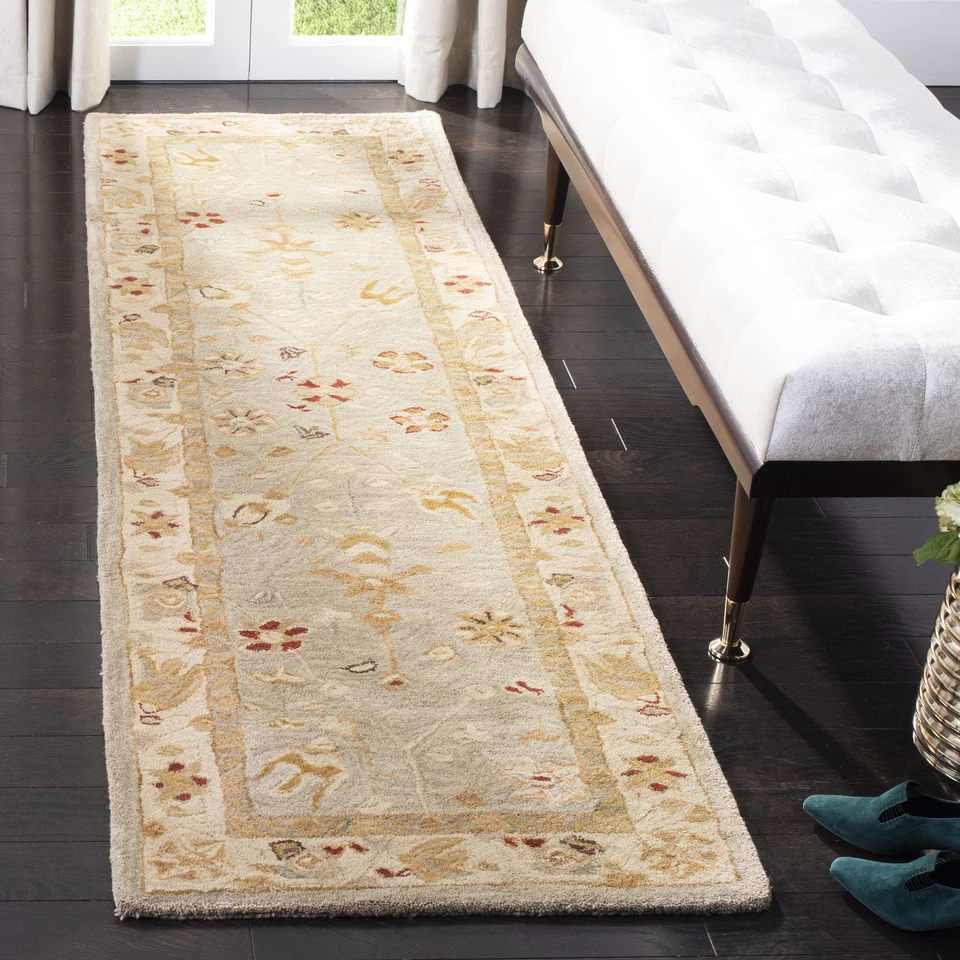 SAFAVIEH Anatolia Collection 2'3" ' Taupe / Beige AN559B Handmade Traditio...