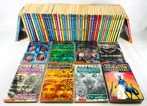 VTG Animorphs Chapter Books Lot of 55 K A Applegate 1-54 missing 7 Books/EXTRAS! - Imagen 1 de 23