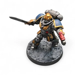 Ultramarines Tenente Dipinto Warhammer 40K Space Marines 8a Edizione 2017 - Foto 1 di 12
