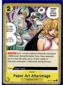 Paper Art Afterimage - OP13-115 - One Piece Carrying on His Will - Picture 1 of 1