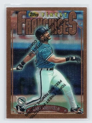 1996 Finest #309 Gary Sheffield - Image 1 of 2