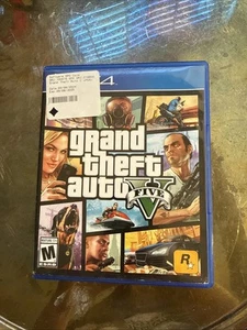 Grand Theft Auto V Five GTA5 Sony Playstation 4 PS4 solo disco testato e funzionante - Foto 1 di 10