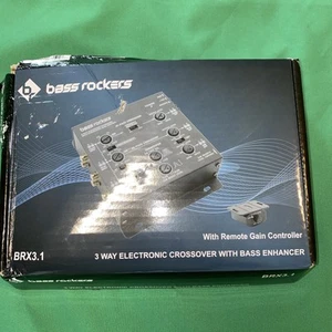 Bassrocker BRX3.1 3-Wege Auto Audio Stereo elektronische Frequenzweiche mit Bass - Bild 1 von 5