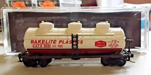 Spur N MRC Bakelit Kunststoff Union Hartmetall GATX 1081 3 Kuppel Kesselwagen (AA-116 - Bild 1 von 10