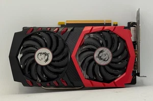 MSI NVIDIA GEFORCE GTX 1050 TI 4GB GDDR5 GAMING GRAPHICS CARD PCIE GPU - Picture 1 of 4