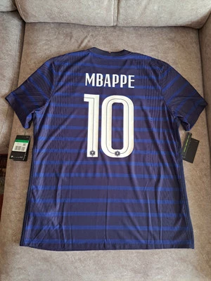 Camiseta Fútbol Francia BNWT CD0586-498 Nike Oficial Mbappe Player Version - Imagen 1 de 4