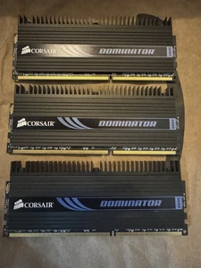 Corsair Dominator 12GB (2 Kits à 3x2GB) DDR3-1600 C8 1,65V RAM Bundle - Bild 1 von 6
