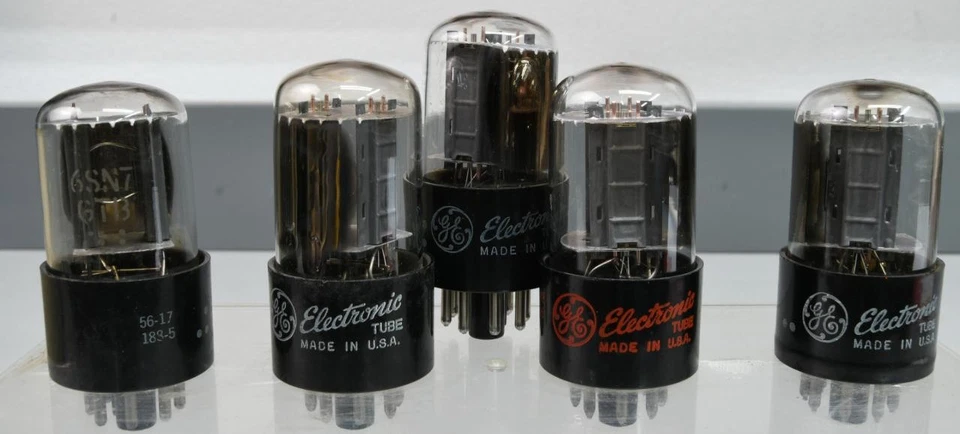 5 TUBOS GTB GE 6SN7 VARIOS #K90 Foto 1 de 1