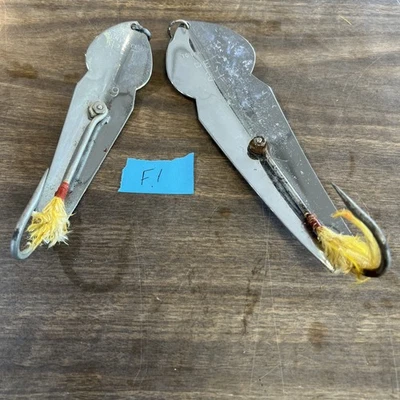 2 - TONY ACCETTA PET FISHING SPOONS LURES #21 AND #19 - Image 1 of 4