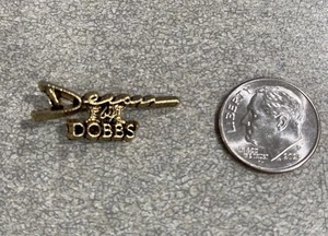 Deon By Dobbs Gold Pin Vintage Cowboy Fedora  Hatpin Tie Tack Lapel Pin - Picture 1 of 2