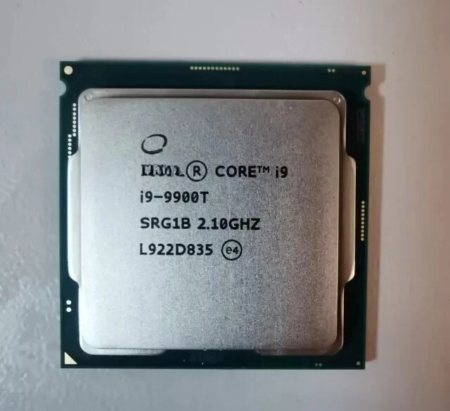 For9Th Gen Intel Core i9-9900T 2.1GHz 8Core 16MB 35W SRG1B LGA1151 CPU Processor - Image 1 of 1