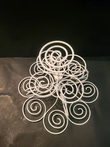 3 Tier Cupcake Stand Metal Wire Holder Dessert Party Holiday Display Holds 13 - Picture 1 of 2