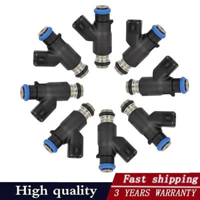 Inyector de combustible 8 piezas FJ1062 para Chevrolet Silverado Suburban GMC Sierra 2008 2009 Foto 1 de 4