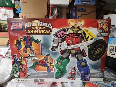 Mega Bloks Power Rangers Super Samurai Armor Ninja Megazord NEW Sealed 5785 334 - Image 1 of 4