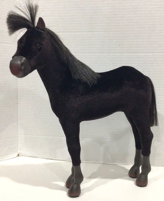 Muñeca American Girl Felicity's Retirada Marrón Oscuro Potro Caballo Patriota Foto 1 de 4