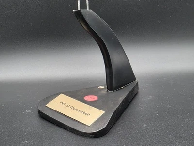 P47-D Thunderbolt Madera Escritorio Modelo Avión Soporte 7" Negro Base Avión Foto 1 de 4