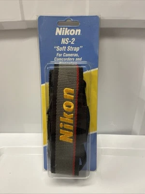 Cámara videocámara y binoculares Nikon NS-2 correa para el hombro - nueva en caja Foto 1 de 2