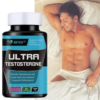 Testosterone Booster for Men Extrem Testo Booster Muscle Growth Strength Desire - Image 1 of 4