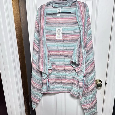 Traje de baño BECCA Rebecca Virtue encubrimiento envoltura pareo lazo cintura OS multi metálico Foto 1 de 4