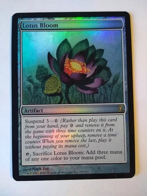 Lotus Bloom - Time Spiral (TSP) (Foil) - 259/301 - Image 1 of 2
