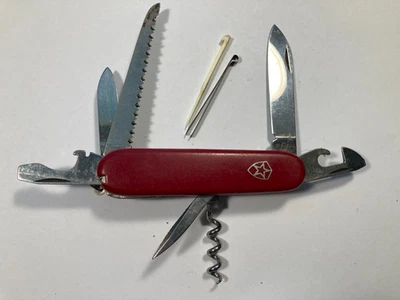 Navaja de bolsillo de supervivencia ISC Imperial Schrade Alemania Scouts de colección Foto 1 de 3