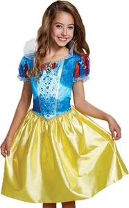 Disney Official Classic Snow White Girls Costume (Medium Size) 7-8 years old - Picture 1 of 6