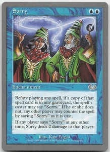 Sorry 27 Uncommon Unglued NM MTG - Picture 1 of 2