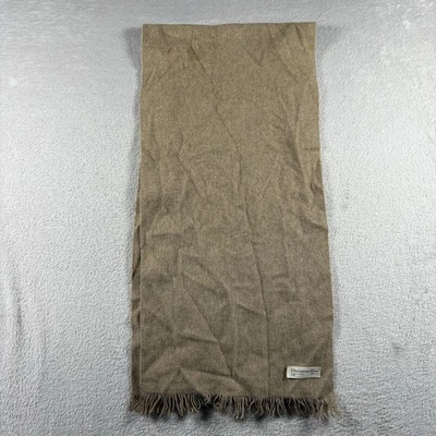 Шарф Christian Dior шерстяной коричневый - Изображение 1 из 4