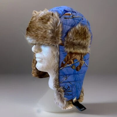 Sombrero Camuflaje REALTREE Trapper M/L Colores Extra HOT SHOTS Periwinkle/Púrpura Thinsulate Foto 1 de 4