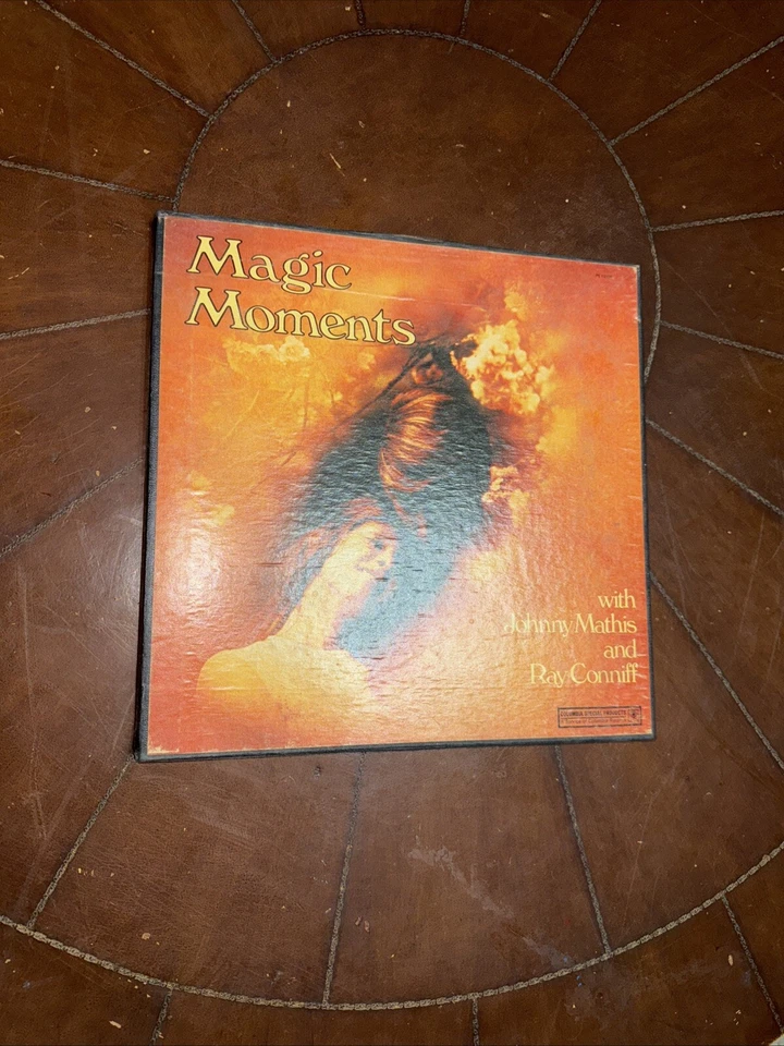 Johnny Mathis, Ray Conniff and The Singers ~ Magic Moments ~ 1976 ~ 5 LP (QS17) - Image 1 of 1