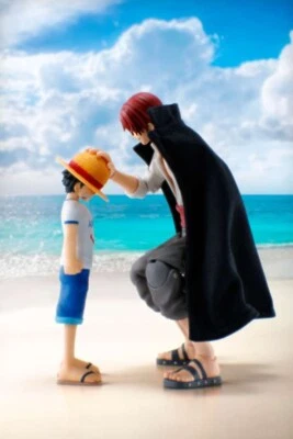 Bandai S.H.Figuarts SHF One Piece Shanks & Monkey D Luffy Childhood - Immagine 1 di 4