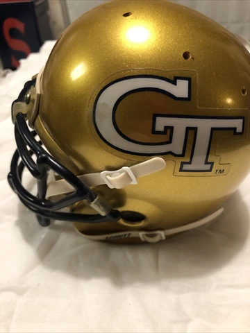 Georgia Tech Yellow Jackets Schutt Mini Authentic Football Helmet Cover