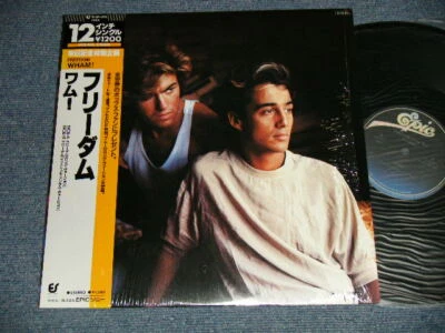 WHAM! GEORGE MICHAEL Japan 1984 12･3P-573 12"+Obi+Shrink FREEDOM (Long Mix) Foto 1 de 4