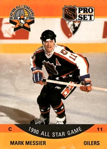 1990-91 Pro Set - #349 Mark Messier Oilers - Picture 1 of 2