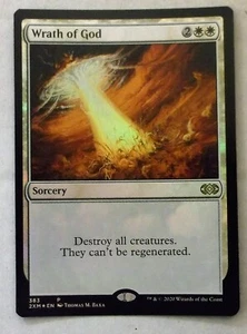 MAGIC THE GATHERING DOUBLE MASTERS FOIL PROMO WRATH OF GOD LOT OF 4 UNUSED NEW - Picture 1 of 1