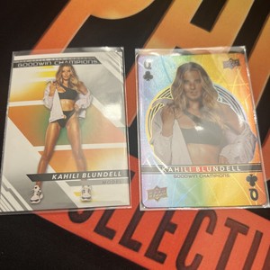 2022 Upper Deck Goodwin Champions Playing Cards #QUEEN-CLUBS Kahili Blundell 