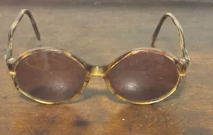 Gloria Vanderbilt V Eyeglasses Sunglass Zyloware 203 Vintage Curved Stylish - Picture 1 of 7