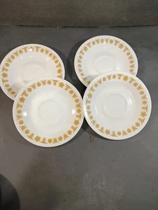 Piattini Corelle Golden Butterfly (set di 4) ottime condizioni - Foto 1 di 6