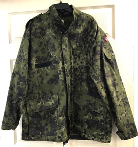 Giacca mimetica danese M84 XL 2004 taglia 8 Woodland - Foto 1 di 7