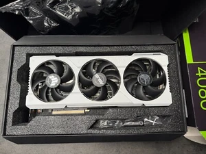 ASUS TUF Gaming NVIDIA GeForce RTX™ 4080 GAMING POWER COATED WHITE - Afbeelding 1 van 4