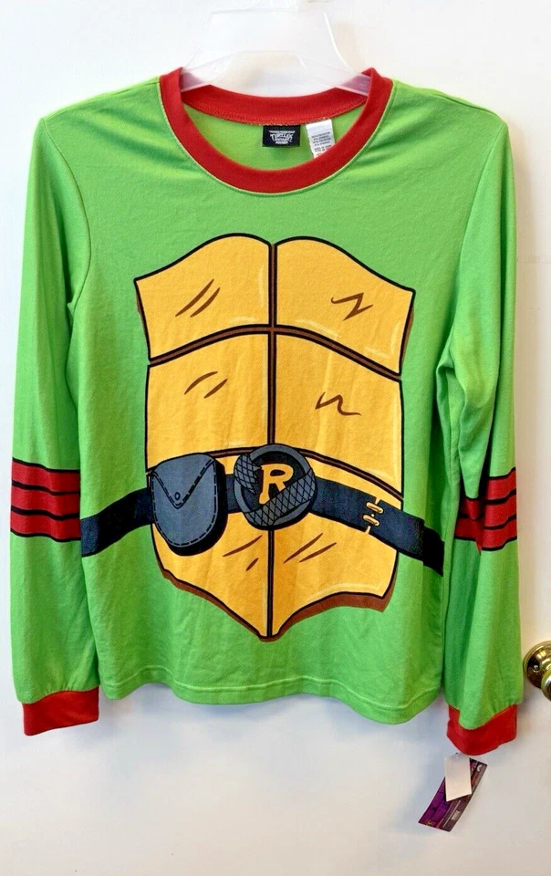 CAMISETA Adulto Adolescente Mutante Tortugas Ninja Rafael SOLO Talla MEDIANA tmnt Foto 1 de 1