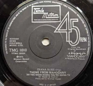 Diana Ross - Motiv aus Mahagoni - 7" Vinyl Single Motown - Bild 1 von 1